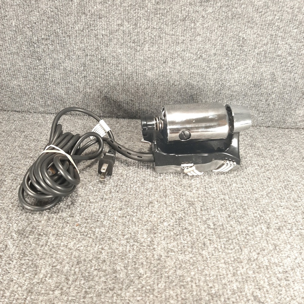 Oster Professional Massager 103-10E OS Stim-U-Lax Silver Black Chrome Handheld